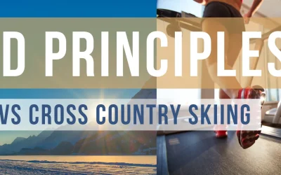 Running VS Cross Country Skiing