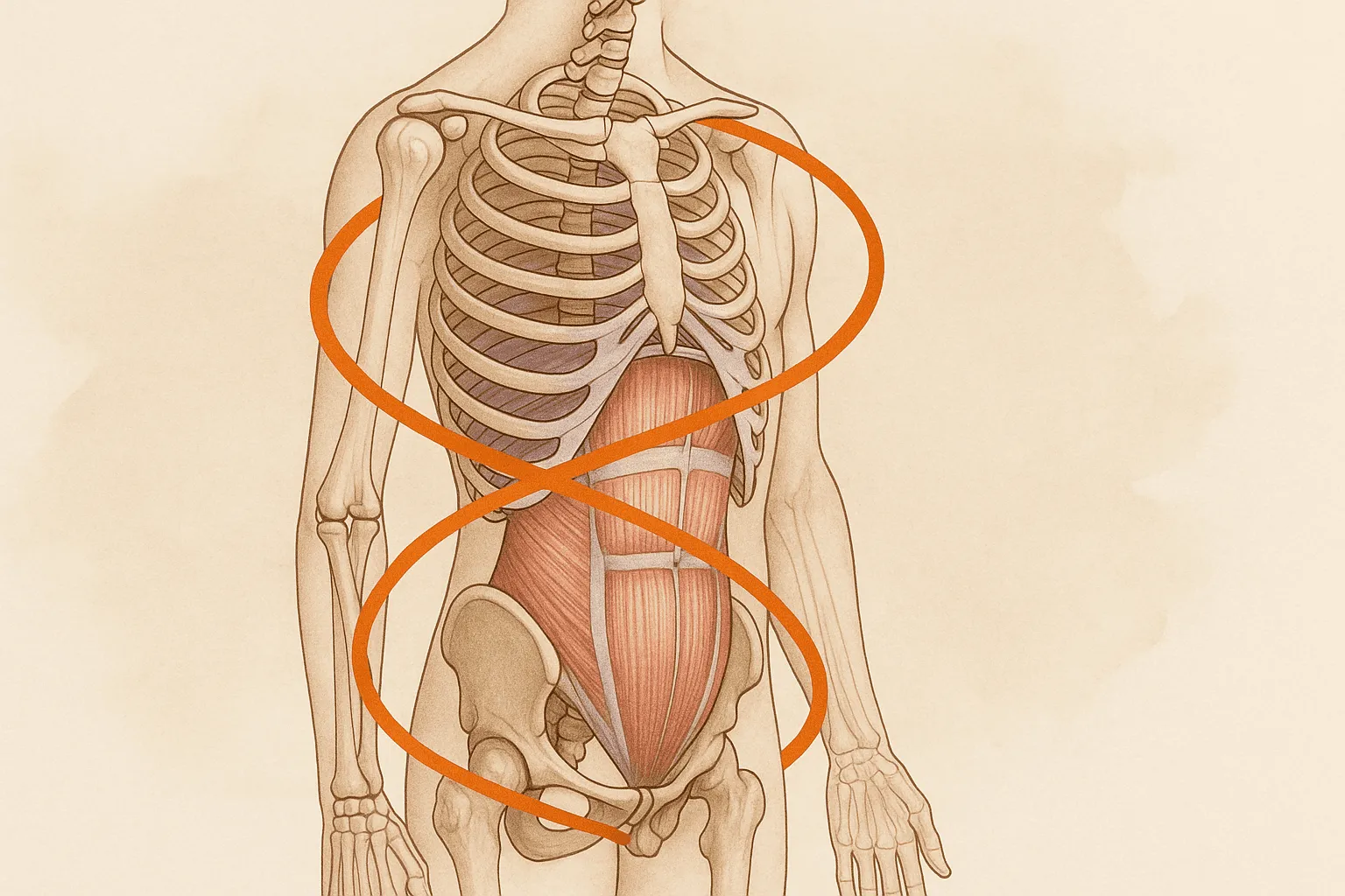 The Axial Engine: How Your Core’s Deep System Drives Stability, Rotation, and Movement Efficiency